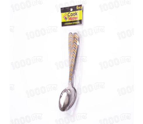 Ложка столовая Cook Mister Эконом, упаковка 6 шт
