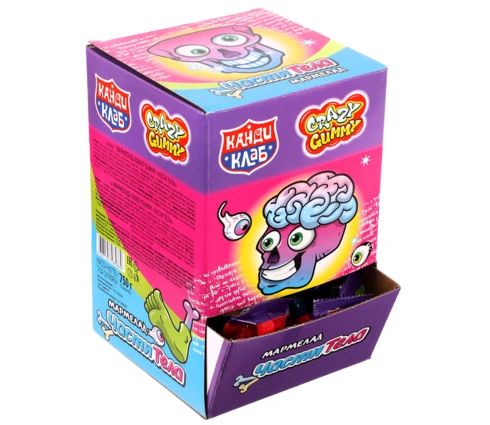 Мармелад Канди Клаб CRAZY GUMMY. Части тела, 10 г