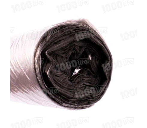 Мешки для мусора ЧИ100 БИО, 120 л, черные, 10 шт в рулоне