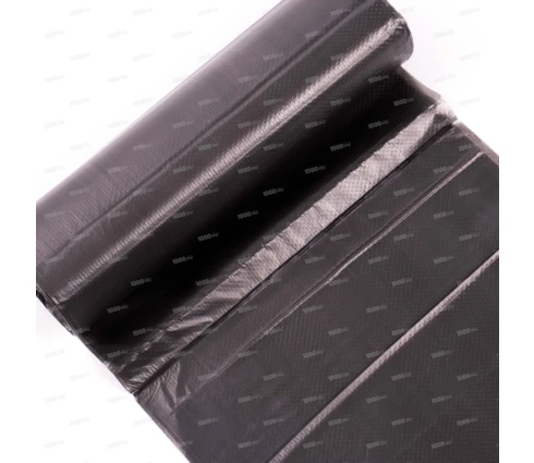 Мешки для мусора GRIFON, 120 л, 14 мкм, ПНД, черные, 10 шт в рулоне
