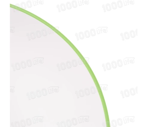 Миска Fresh Line М701, 3 л, пластик, бело-зелёная
