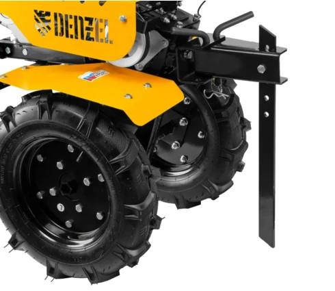 Мотоблок бензиновый DENZEL DPT-270S, 7 л.с, глубина обработки до 35 см, колёса 4.00-10