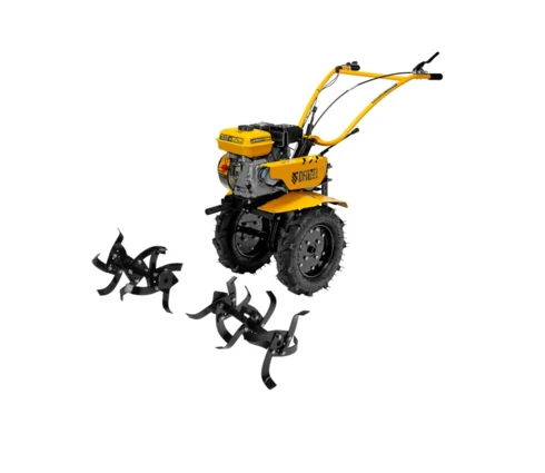 Мотоблок бензиновый DENZEL DPT-270S, 7 л.с, глубина обработки до 35 см, колёса 4.00-10