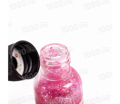 Набор гель с блестками MAZARI GLIMMER, 40 мл, 6 цветов