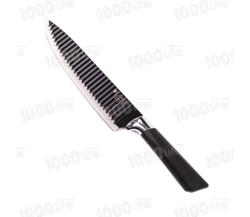 Набор ножей LOMI, металл, черный, 6 предметов