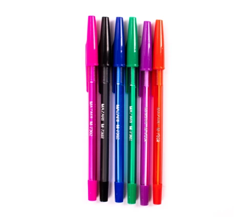 Набор ручек шариковых MAZARI STYLUS, 6 шт