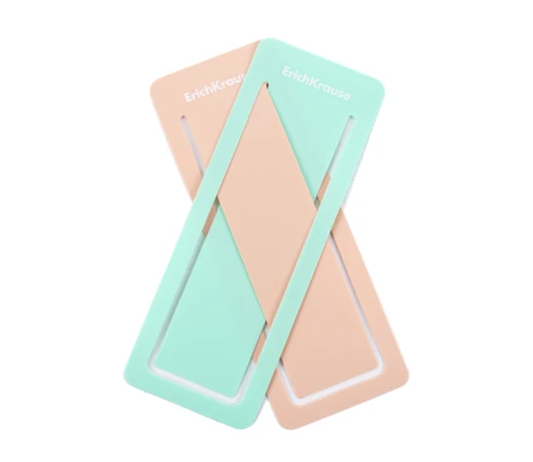 Набор закладок ErichKrause Matt Pastel Bloom пластик, 4 шт
