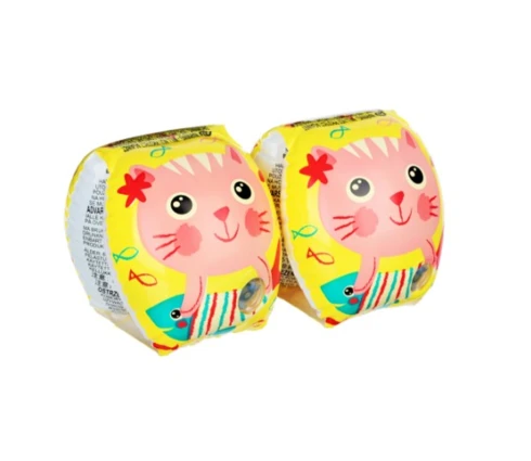 Нарукавники для плавания INTEX HAPPY KITTEN ARM BANDS 56665EU, 20*15 см, надувные