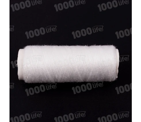 Нитки белые, черные, 100 м, 10 шт