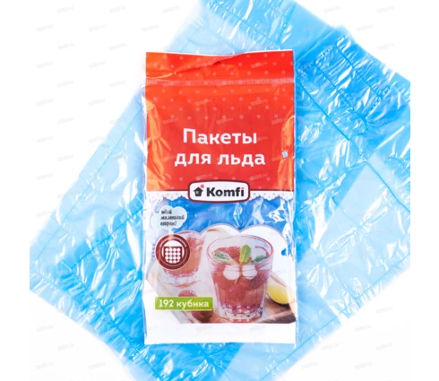 Пакеты для льда Komfi, 192 кубика