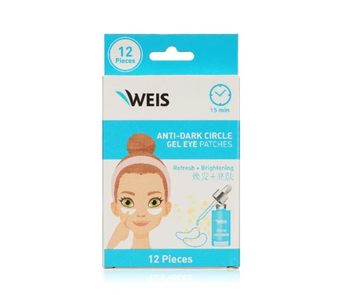 Патчи для лица WEIS от темных кругов, 12 шт