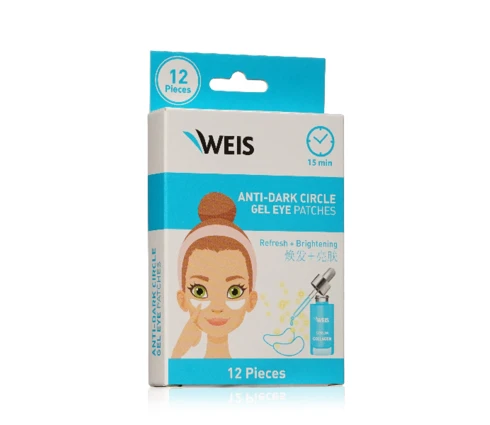 Патчи для лица WEIS от темных кругов, 12 шт
