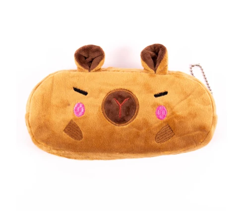 Пенал-косметичка MAZARI CAPYBARA на молнии, 20*10*3 см