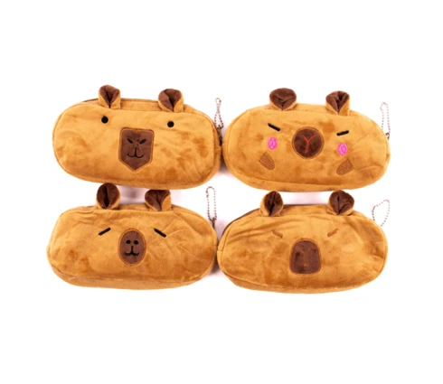 Пенал-косметичка MAZARI CAPYBARA на молнии, 20*10*3 см