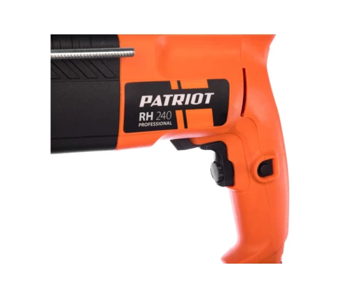 Перфоратор PATRIOT RH 240, 710 Вт, 2,9 Дж, sds-plus, 3 режима работы, кейс, глубиномер