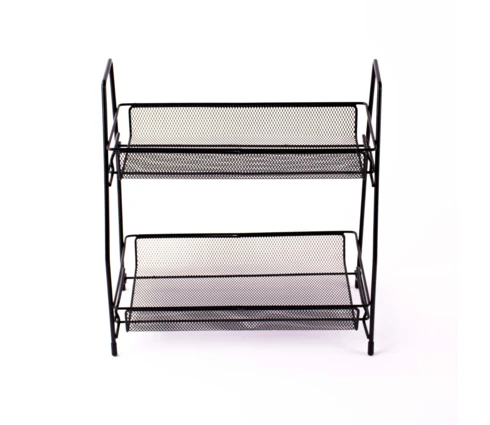 Подставка настольная, металлическая, черная, 31*17*33 см