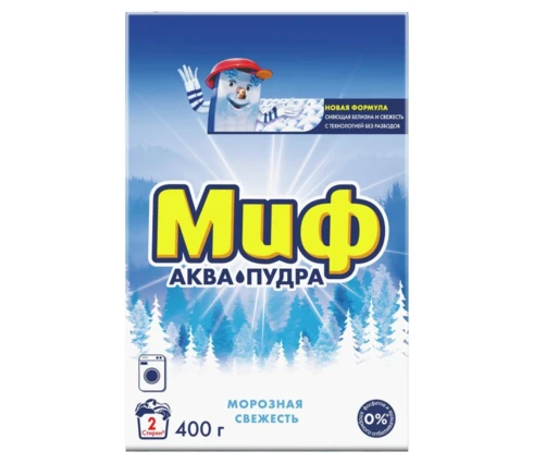 Порошок Миф Морозная свежесть, автомат, 400 г