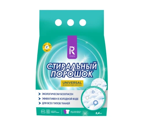 Порошок стиральный Ренессанс Косметик Универсальный, 2,4 кг