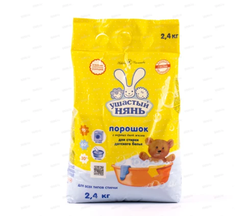 Порошок стиральный ушастый нянь, 2400 г