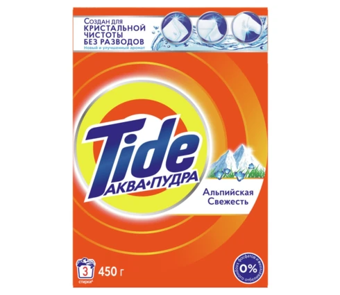 Порошок Tide Альпийская свежесть, автомат, 450 г