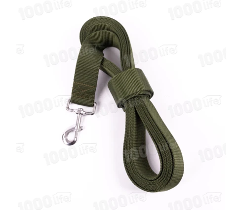 Поводок Pet&You брезентовый однослойный 5 м, ширина 4 см