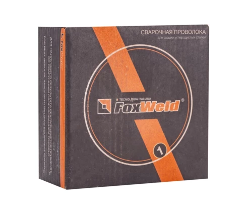 Проволока сварочная FoxWeld ER70S-6, омедненная, диаметр 0,8 мм, 0,9 кг