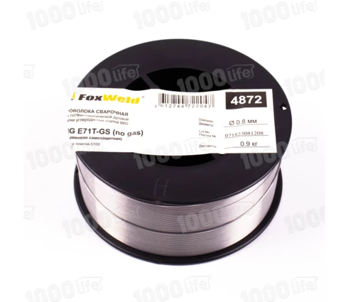 Проволока порошковая Foxweld E71T-GS д.0,8мм 0,9кг