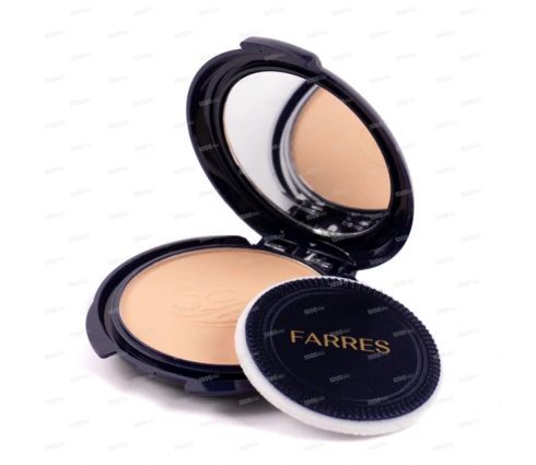 Пудра для лица FARRES компактная, 3012А, тон 04, 10 г