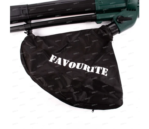 Пылесос садовый FAVOURITE VCB 2000, 2000 Вт, 3 режима, обдув, измельчение, всасывание
