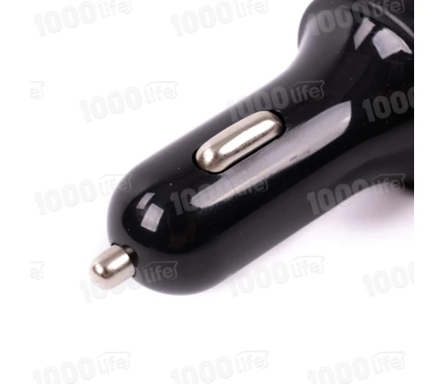 Разветвитель прикуривателя одинарный LD-011, 2*USB, 3,1 А, 12-24 В