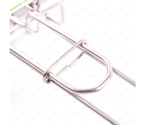Решетка гриль LESNIKOVO, для курицы, нержавеющая сталь, 380*260 мм