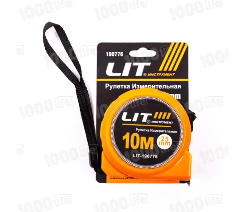 Рулетка LIT 10 м*25 мм