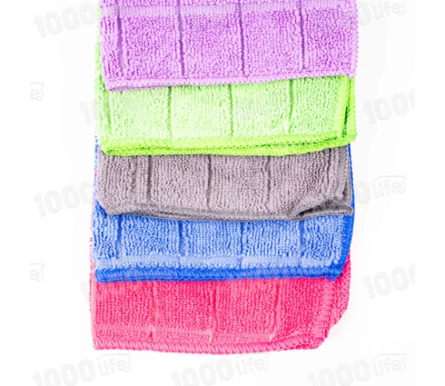 Салфетка ЧИ100, 30*30 см, микрофибра, крупная клетка