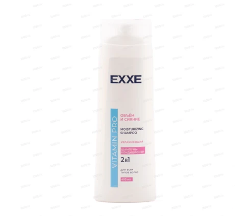 Шампунь для волос EXXE Объём и сияние, увлажняющий, 400 мл
