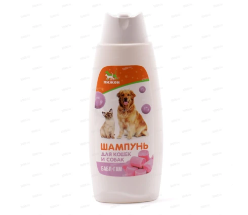 Шампунь Пижон для кошек и собак, с ароматом Bubble Gum, 250 мл