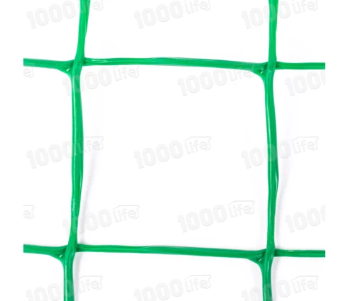 Сетка садовая 50*50 мм, квадрат, 1*10 м, зеленая