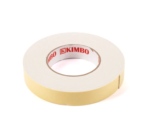 Скотч двухсторонний на вспененной основе KIMBO, 25 мм*10 м