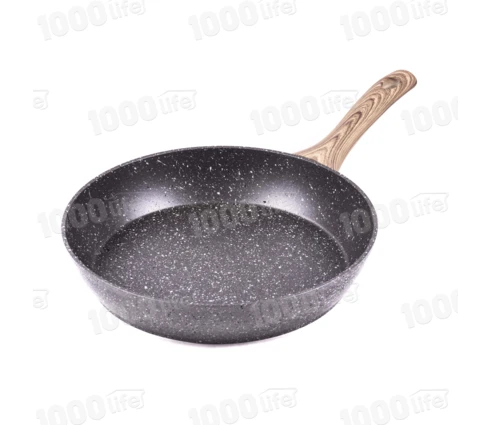 Сковорода с антипригарным покрытием Cook Mister Granite Grey 28 см, индукция