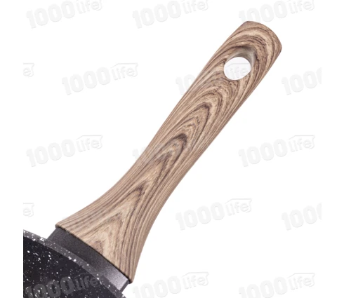 Сковорода с антипригарным покрытием Cook Mister Granite Grey 28 см, индукция