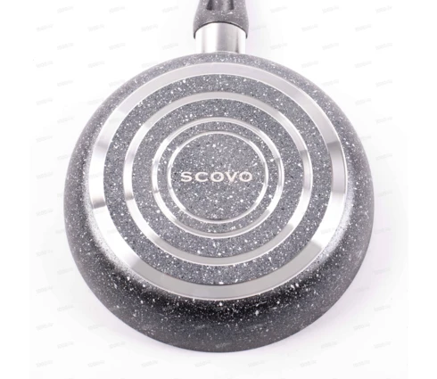 Сковорода SCOVO Stone Pan ST-001, 20 см, антипригарное покрытие