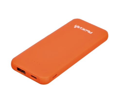 Аккумулятор мобильный Рыжий 5000мАч, 1USB, Type-C, 2А