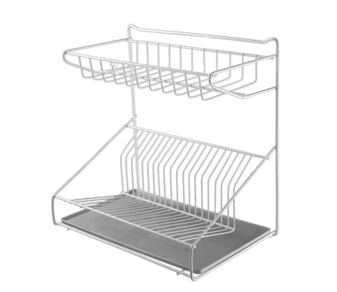 Сушилка для посуды универсальная, 38,5*38,5*24 см, хром