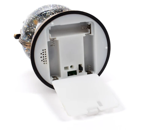 Сувенир новогодний Фонарь, 20 см, светодиодный с музыкой, USB, батарейки