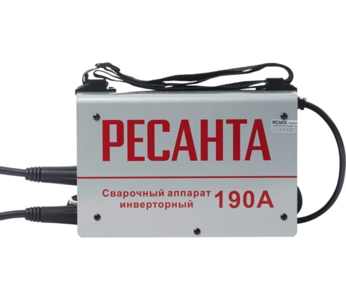 Сварочный аппарат Ресанта САИ 190, 140-260 В, 7200 Вт, мин ток 10 А, макс ток 190 А