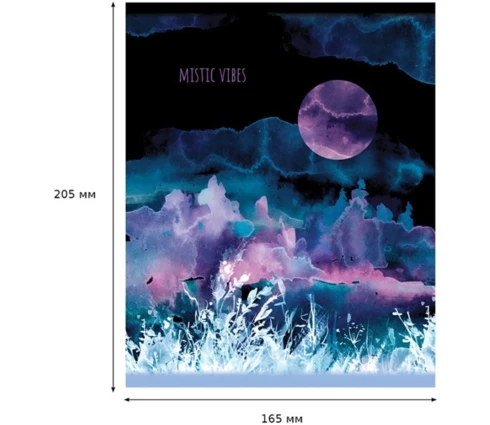 Тетрадь 48 л BG Mystic vibes, А5, клетка