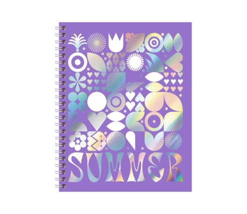 Тетрадь 48 л BG Summer, А5, на гребне, линия