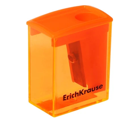 Точилка ErichKrause Base Mini, Neon, с контейнером