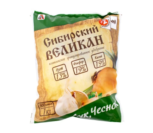Удобрение органоминеральное Лук, чеснок, 1 кг