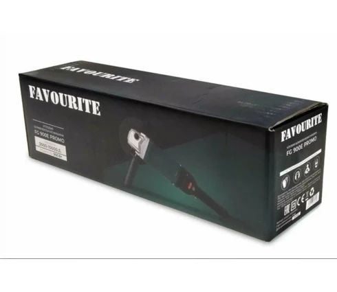 УШМ сетевая FAVOURITE FG 900E PROMO, 220 В, 900 Вт, диск 125*22,2 мм, регулир обор