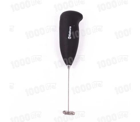 Вспениватель молока Sakura SA-6328BK, черный